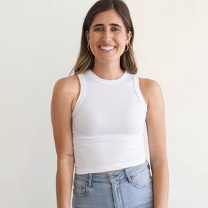 Carly Jean Los Angeles Essential Racer Tank